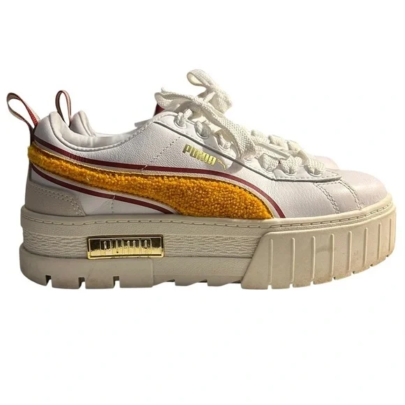 Puma Mayze 'New Heritage - White Apricot” - Picture 6 of 13